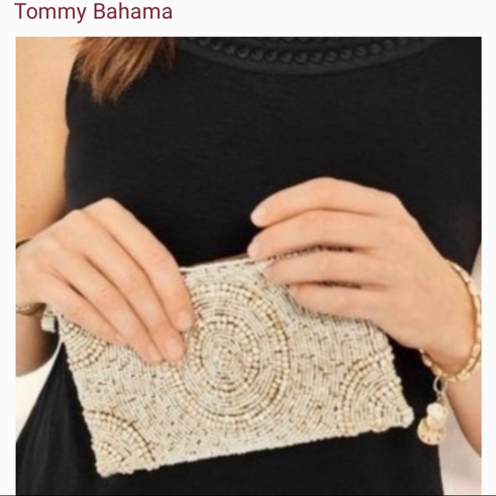 Tommy Bahama Beaded Clutch
